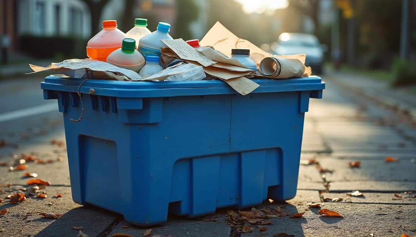 Conteneur bleu : guide complet pour un tri sélectif efficace