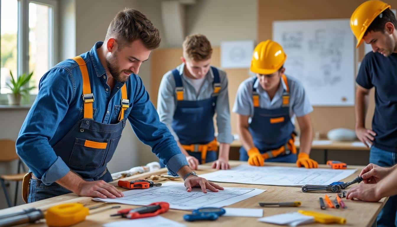 Illustration: Quelles formations du bâtiment sont proposées au BTP CFA d’Antibes ?