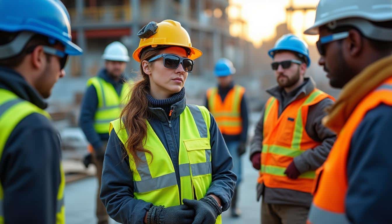 Illustration: Quels sont les équipements de protection individuelle obligatoires sur les chantiers de BTP ?