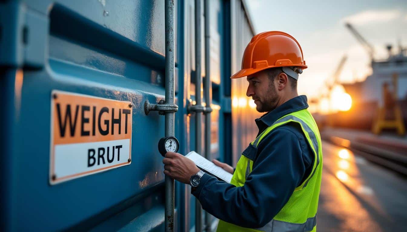 Illustration: Comprendre les bases du poids d’un conteneur maritime