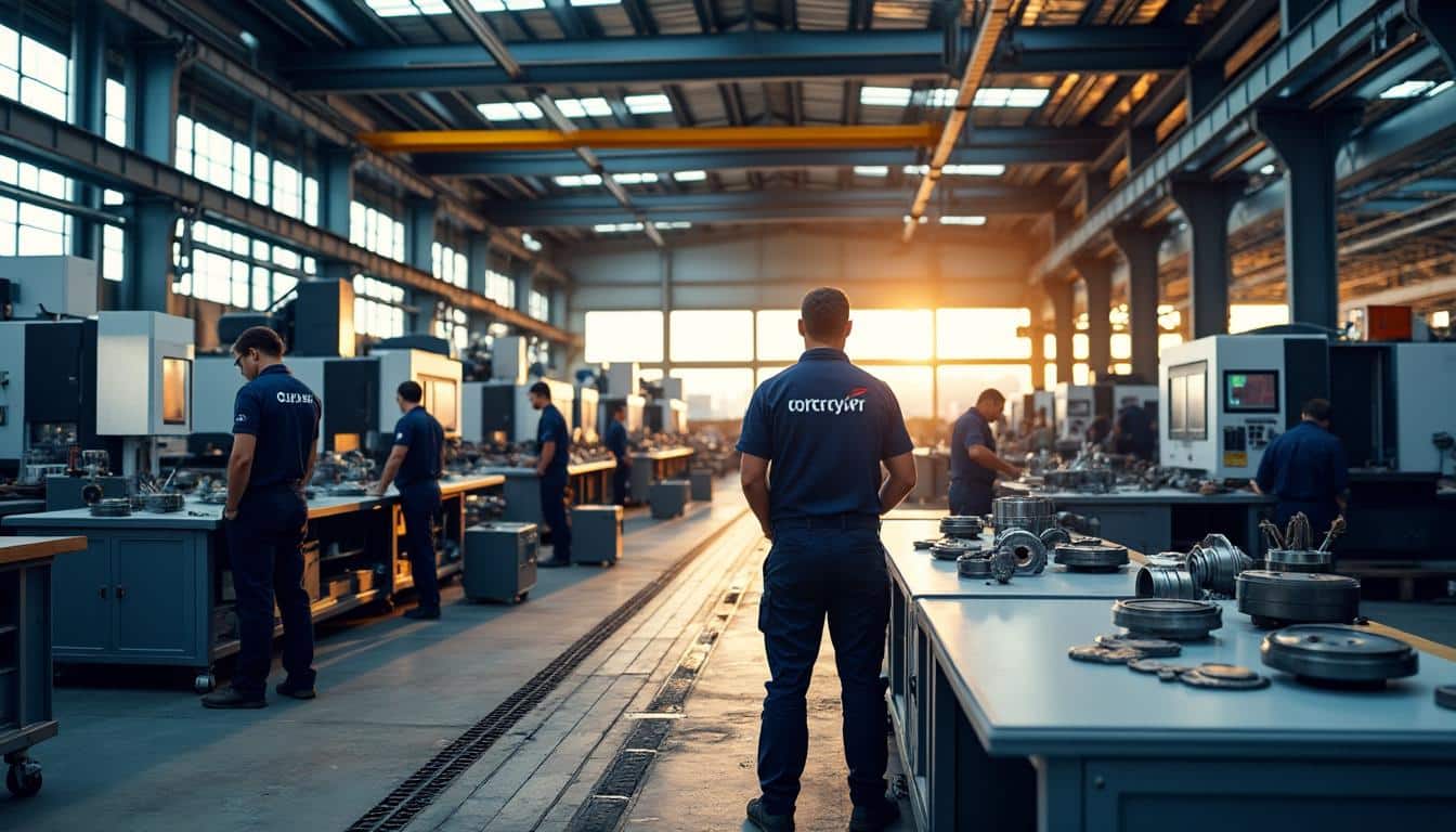 Illustration: Les acteurs incontournables dans le monde de l’usinage industriel