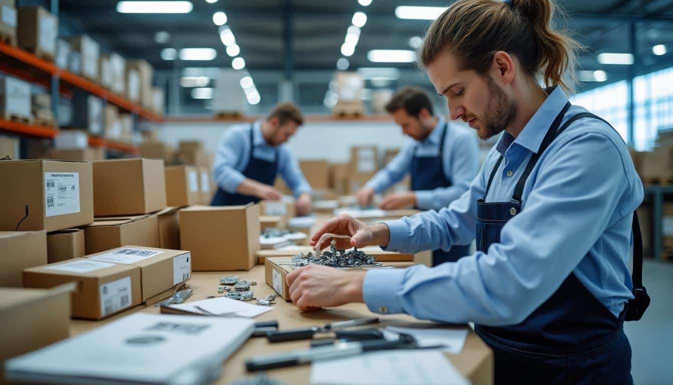 Illustration: Comprendre la préparation de kits en logistique et production