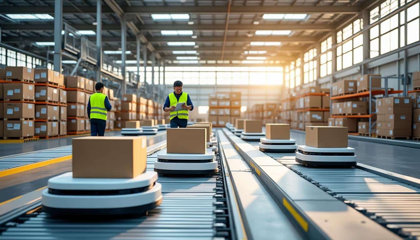 Illustration: Comprendre les bases de l’automatisation dans les entrepôts modernes