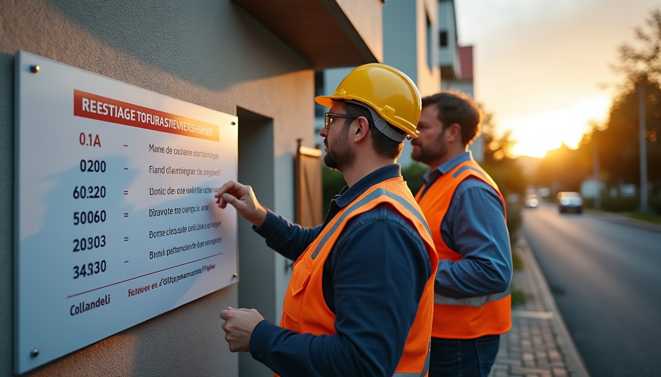 Illustration: Comprendre le cadre légal pour débuter les travaux le matin