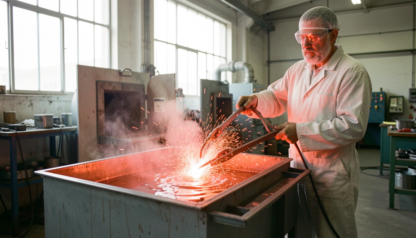 Acier trempé : comprendre la trempe et ses effets