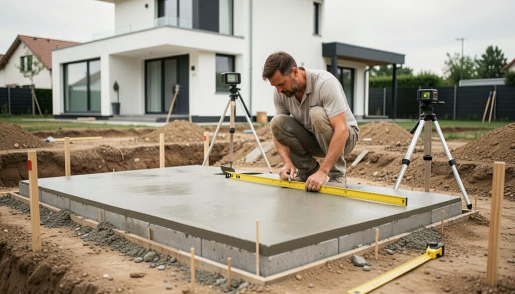 Béton de propreté : dosage, épaisseur, pose et prix