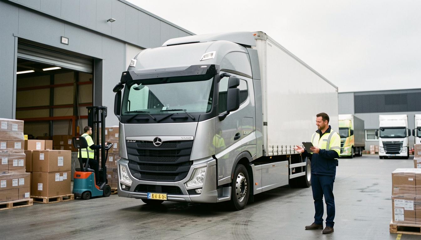 Le rôle du camion dans la chaîne logistique