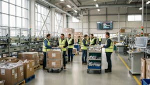 Logistique sur site : optimiser les flux en production