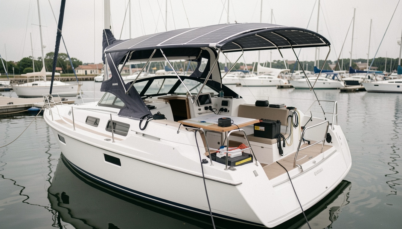 Panneaux solaires pour bateau : bien choisir sa puissance